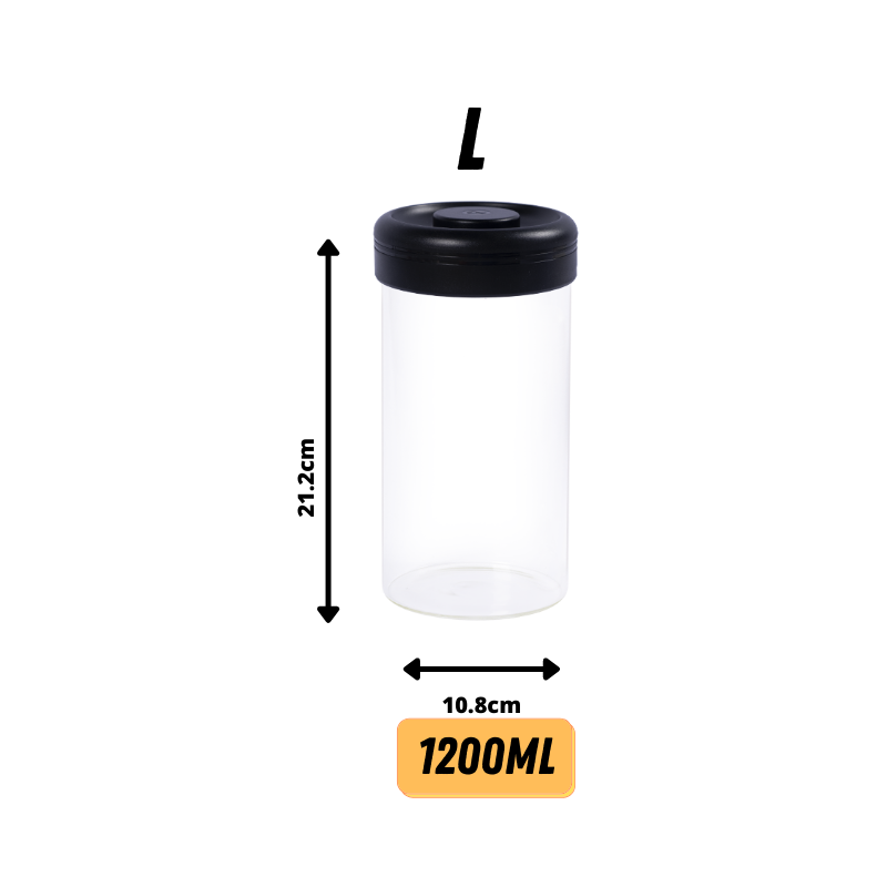 TIMEMORE Vacuum Sealed Jar Coffee Bean Canister Storage can Lazada