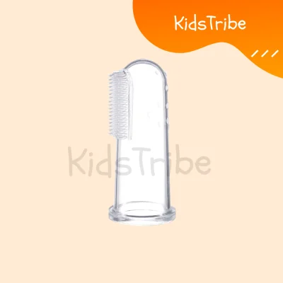 Kids Baby Finger Toothbrush/Silicone Toothbrush with Case