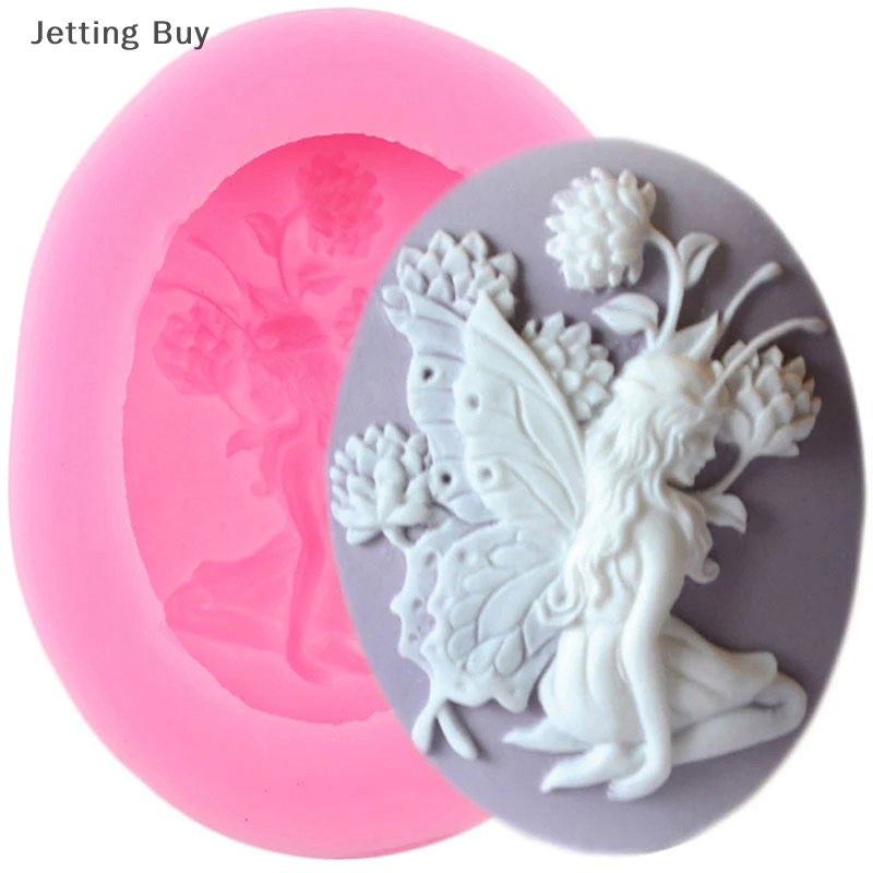 Flash Sale Fairy Silicone Mold Cake Decor Tools Cookie Baking Candy Chocolate Soap Mold