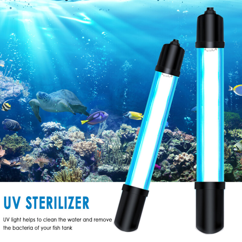 Đèn UV ILifeasy Cho Bể Cá, Đèn Cực Tím Diệt Khuẩn Lặn Khử Trùng Hồ Cá Tảo 5W/7W/9W/11W /13W