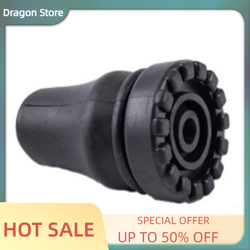 Dragon 22mm Walking Stick Feet Rubber Head Crutch Accessories Antislip Tips Crutch Feet