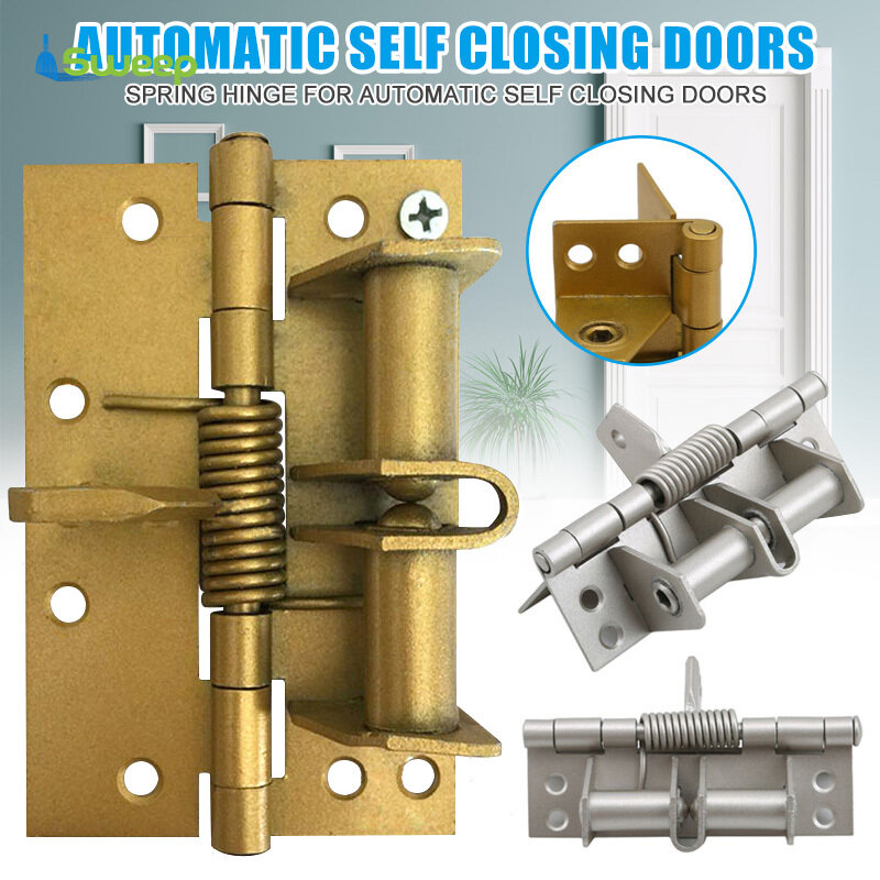 Spring Hinge for Automatic Self Closing Doors Multifunctional Door Closing Hinge