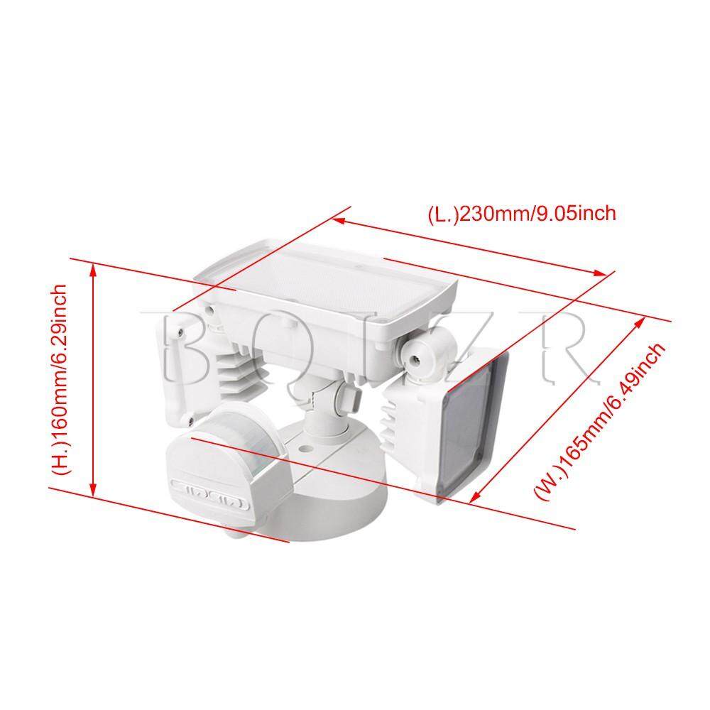 AC110V An Ninh Ngoài Trời Siêu Sáng chống nước có Cảm Biến Chuyển Động ĐÈN LED Ánh Sáng Trắng