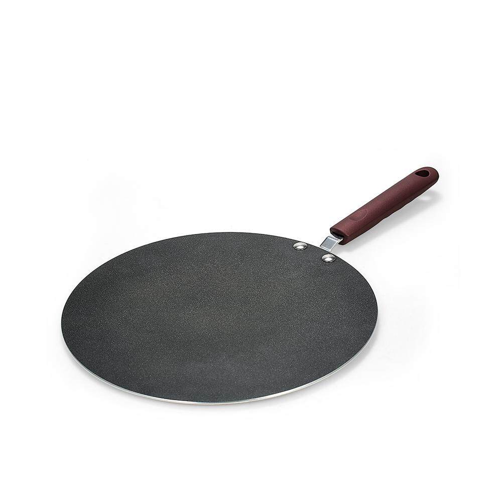 Pancake Pan Crepe Maker Flat Pan Griddle Pan with Spreader & Spatula Crepe Maker Griddle