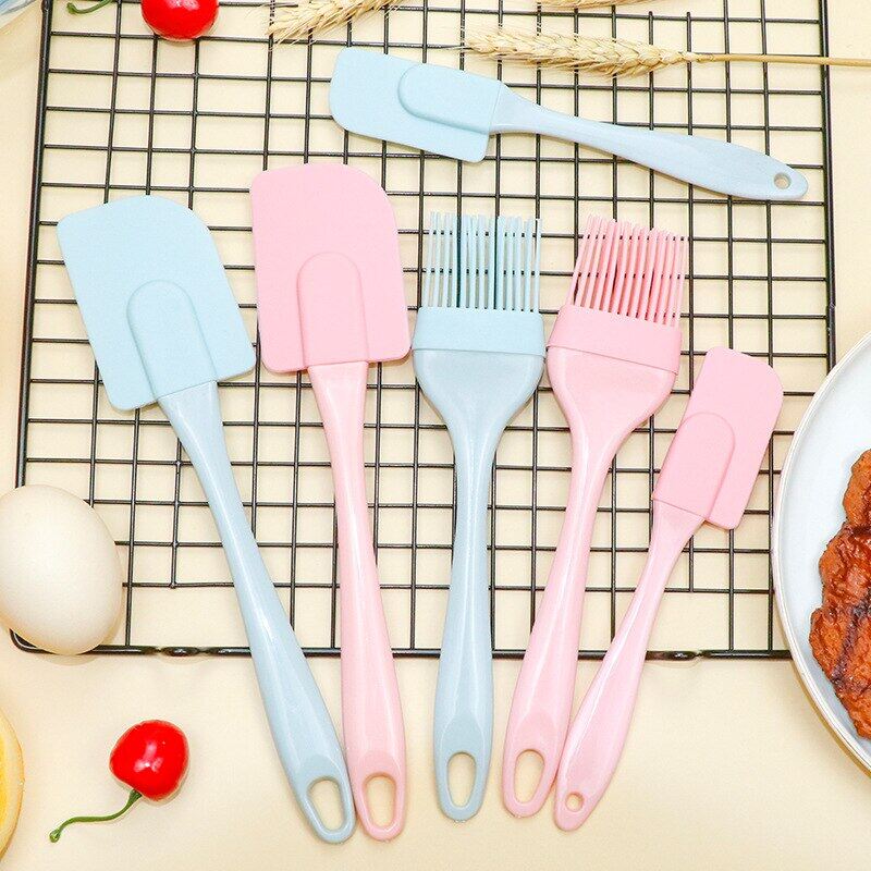 Giấc Mơ Hunter 3 Cái/bộ Đồ Dùng Nhà Bếp Silicone Kem Bơ Scraper Bàn Chải Xẻng Xúc Bánh Mì Bánh Ngọt Nướng Bánh Dụng Cụ Nấu Nướng Đồ Dùng Nhà Bếp