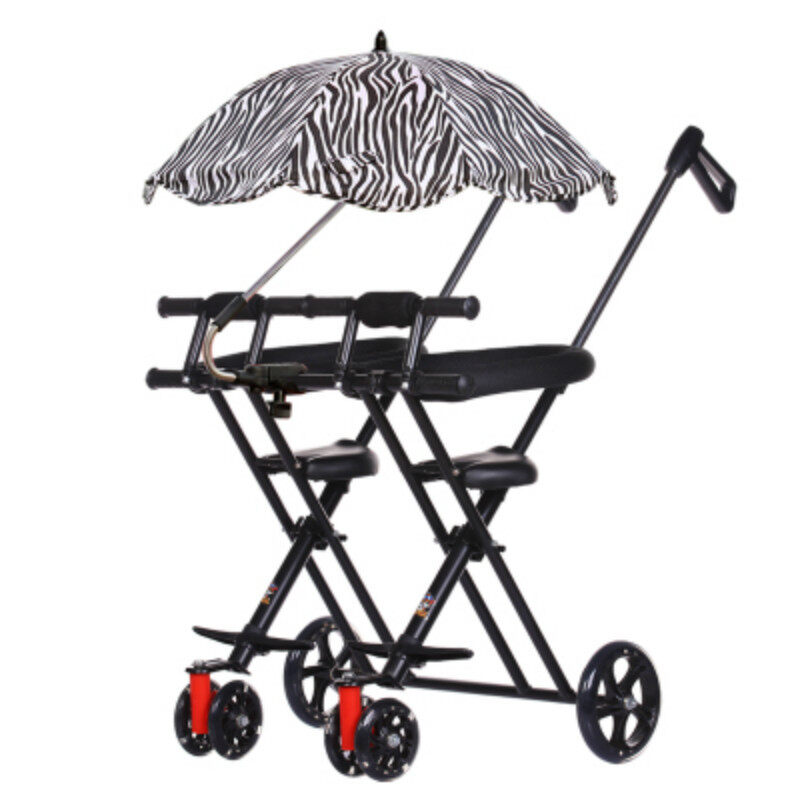 1-5 Years Kids Transport Cart Double Seat Stroller Child Folding Bikes For Twins Baby Walking Folding Scooter Portable Wheelchair Singapore