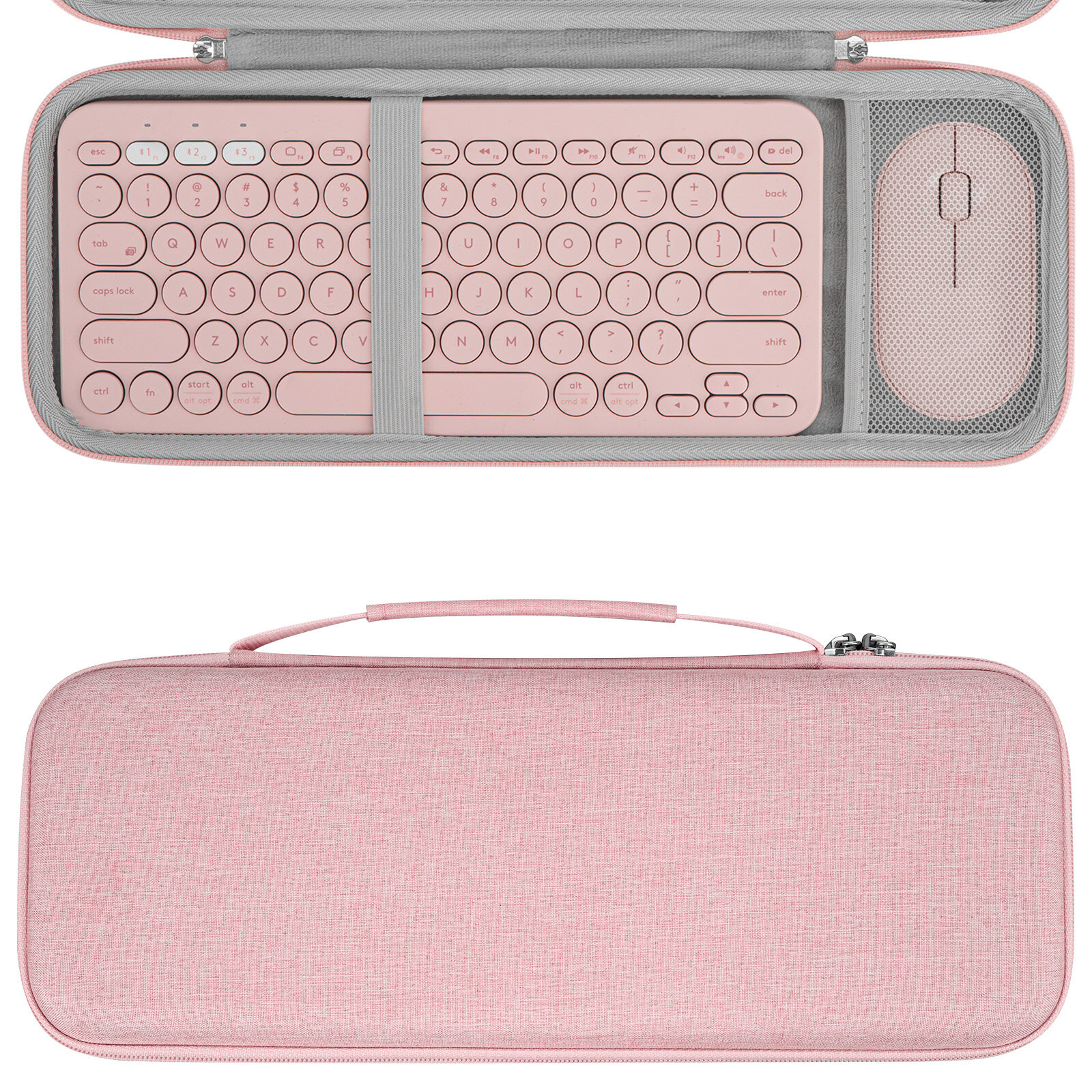 Vỏ cứng Geekria tương thích với Logitech K380 + M355, bộ Magic Keyboard + Magic Mouse và Pebble Mouse
