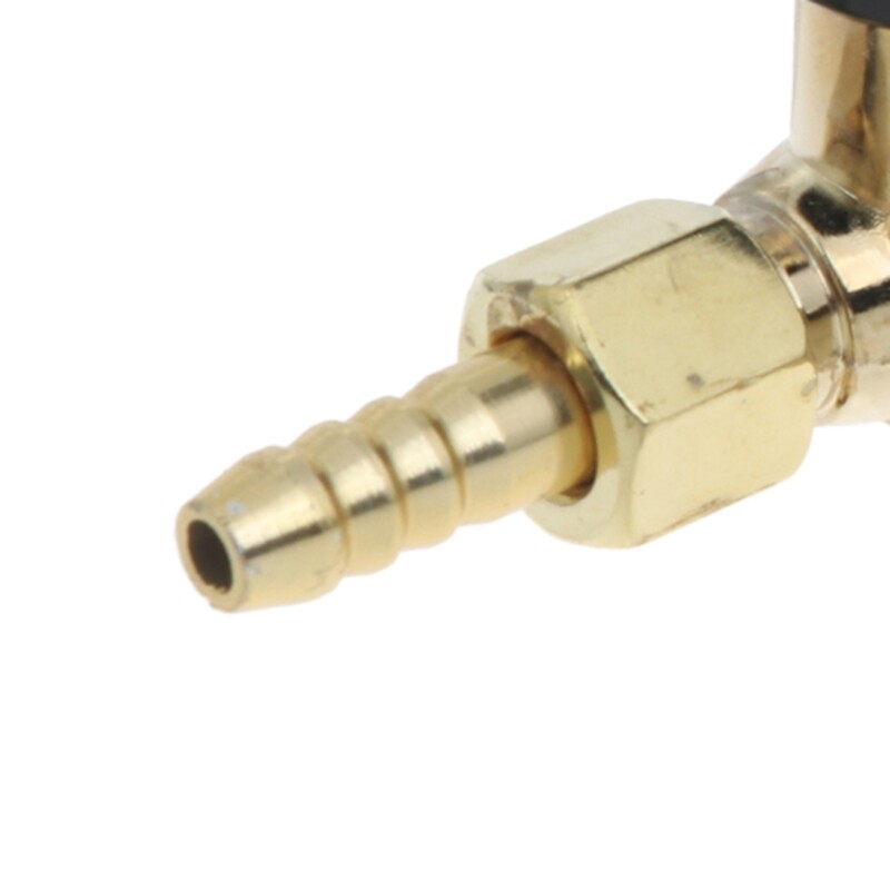 1/4PT Thread 7mm Barb Argon Ar CO2 Gas Flow Meter Ar Welding Regulator 0.35 MPA