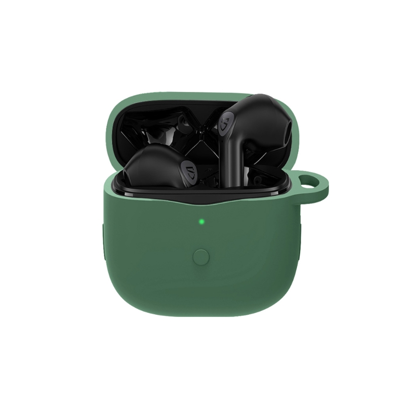 Dust-proof Shell Cases Compatible with SoundPEATS Air3 Wireless Earbud Protective Case Storage Boxes Earphone Cover
