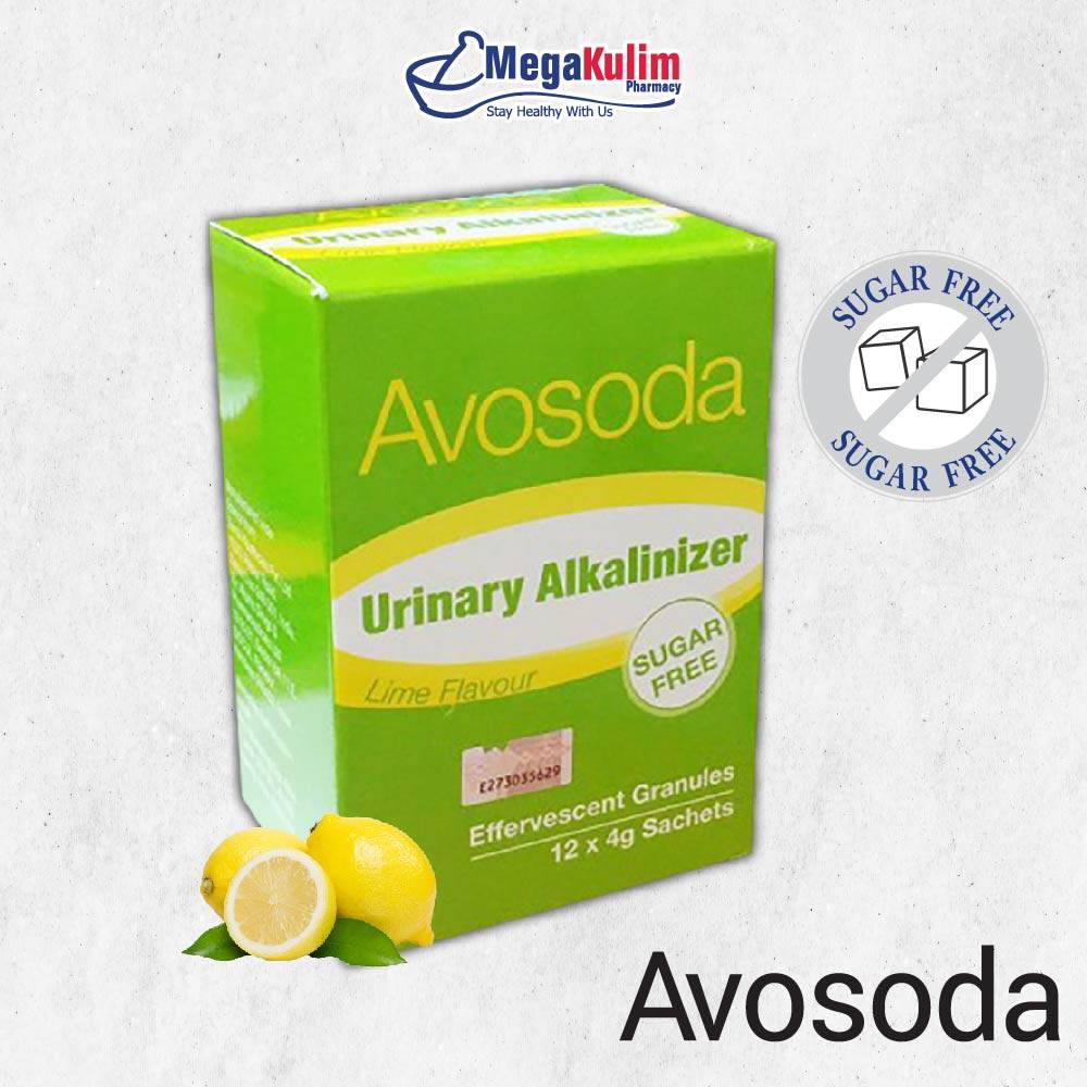 Avosoda Urinary Alkalizer 12's X 4g Lazada