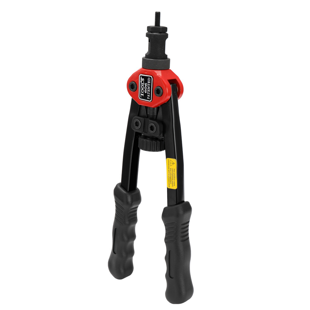 Nanwei 12in tiết kiệm lao động Máy tán đinh cầm tay BT-606 đôi chèn Hướng dẫn sử dụng đinh tán Máy riveting công cụ với các loại hạt