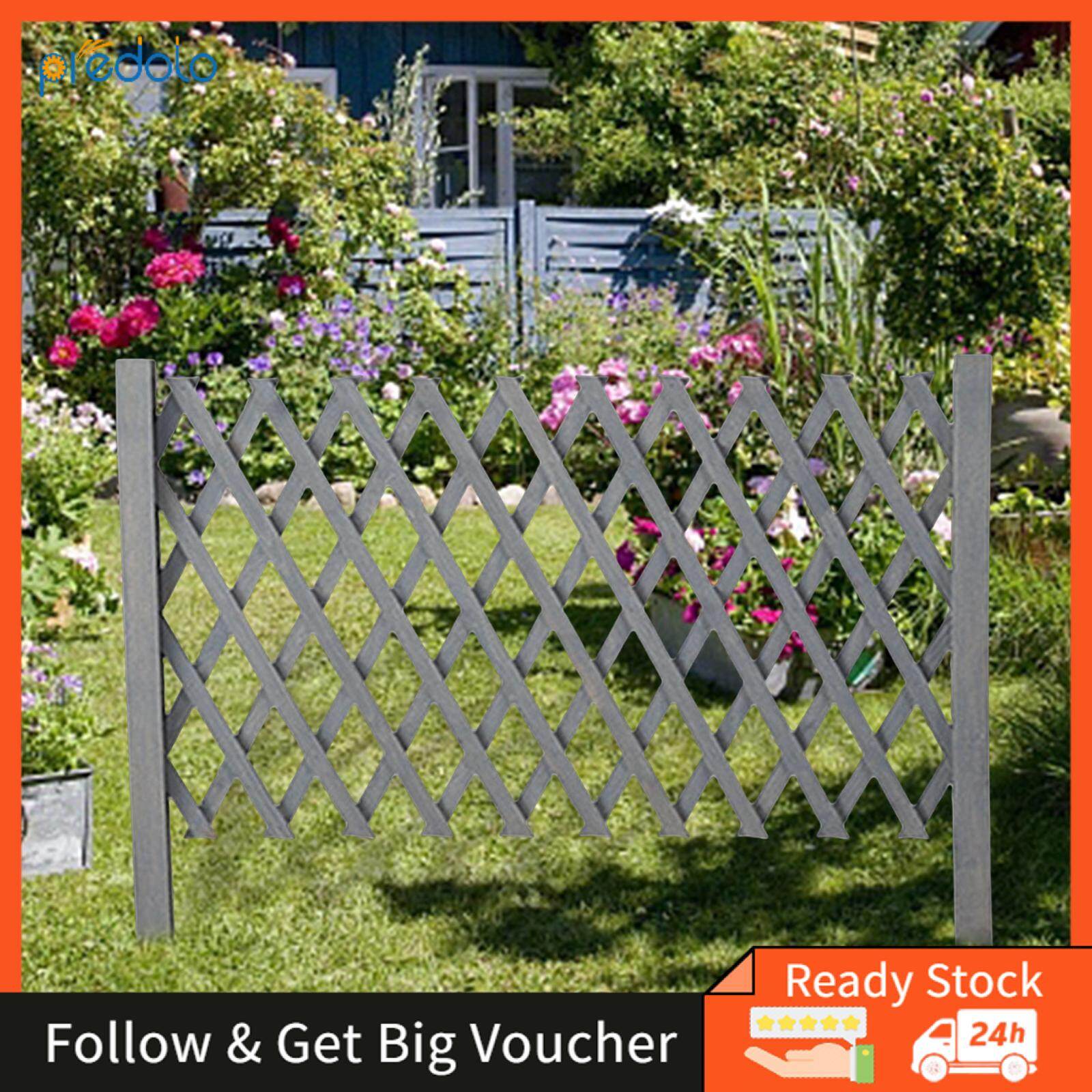 predolo Garden Trellis Fence Wood Fence Partition Dogs Gate Expanding