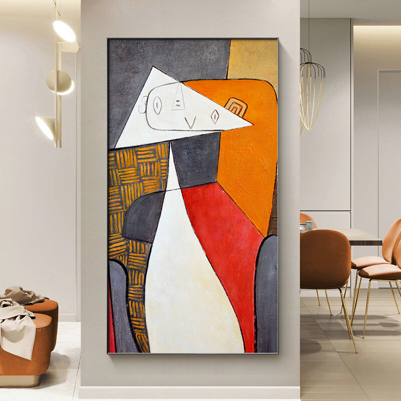 Picasso Abstract Art Oil Painting HD Print Canvas Painting Home Wall Decor Artwork (No Frame)