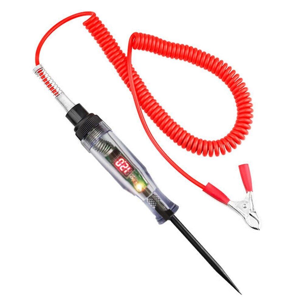 Hot Sales High Quality Auto Circuit Tester Truck Voltage Tester Circuit DC 6V 12V 24V Auto Circuit Tester Auto Diagnostic Probe Test Pen