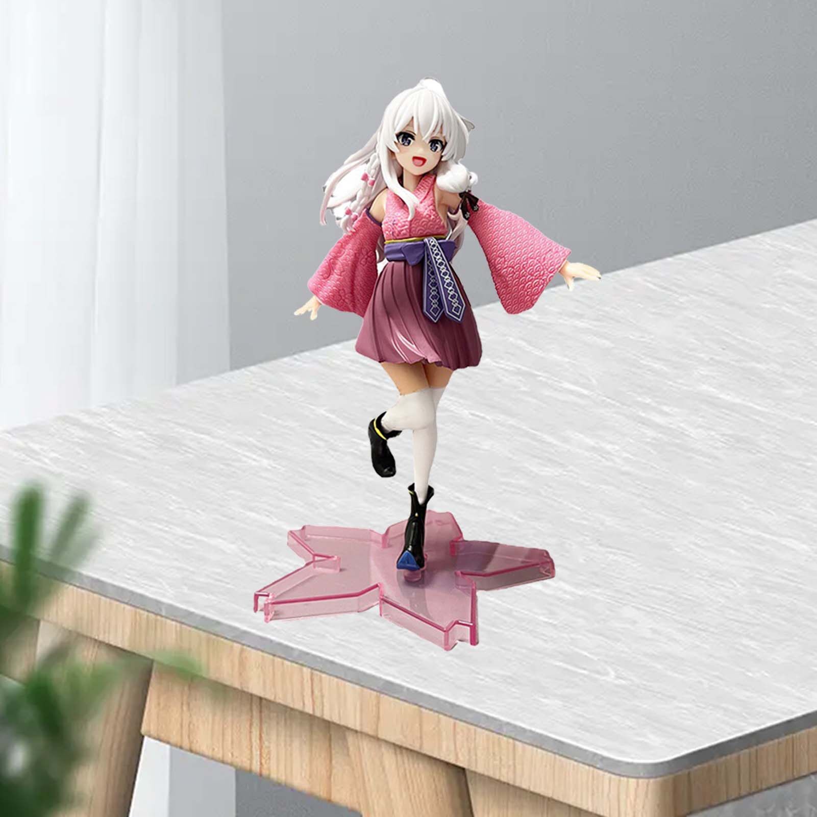 Microgood 1 Bộ Mô Hình Elaina Chống Rơi Kết Cấu Trong Suốt Không Phai Chống Oxy Hóa Sakura Base Elaina Cho Máy Tính Để Bàn Mô Hình Elaina Mùa Thu