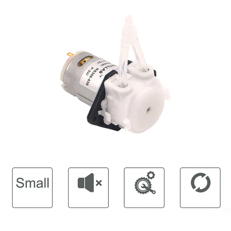 chaotuo DC Micro Self-priming Mute Peristaltic Liquid Pump for Lab Dosing Analytical Hot