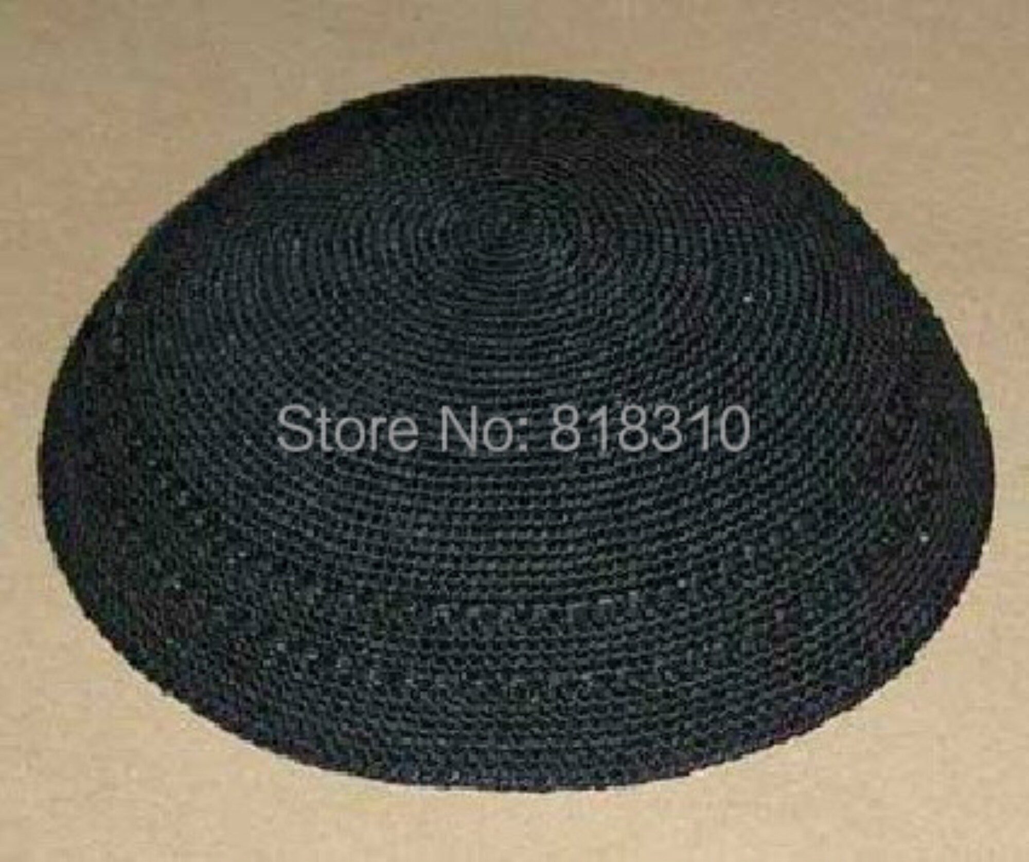 {hot} BIG SIZE HIGH QUALITY HANDMADE KNITTED YARMULKE KIPPAH