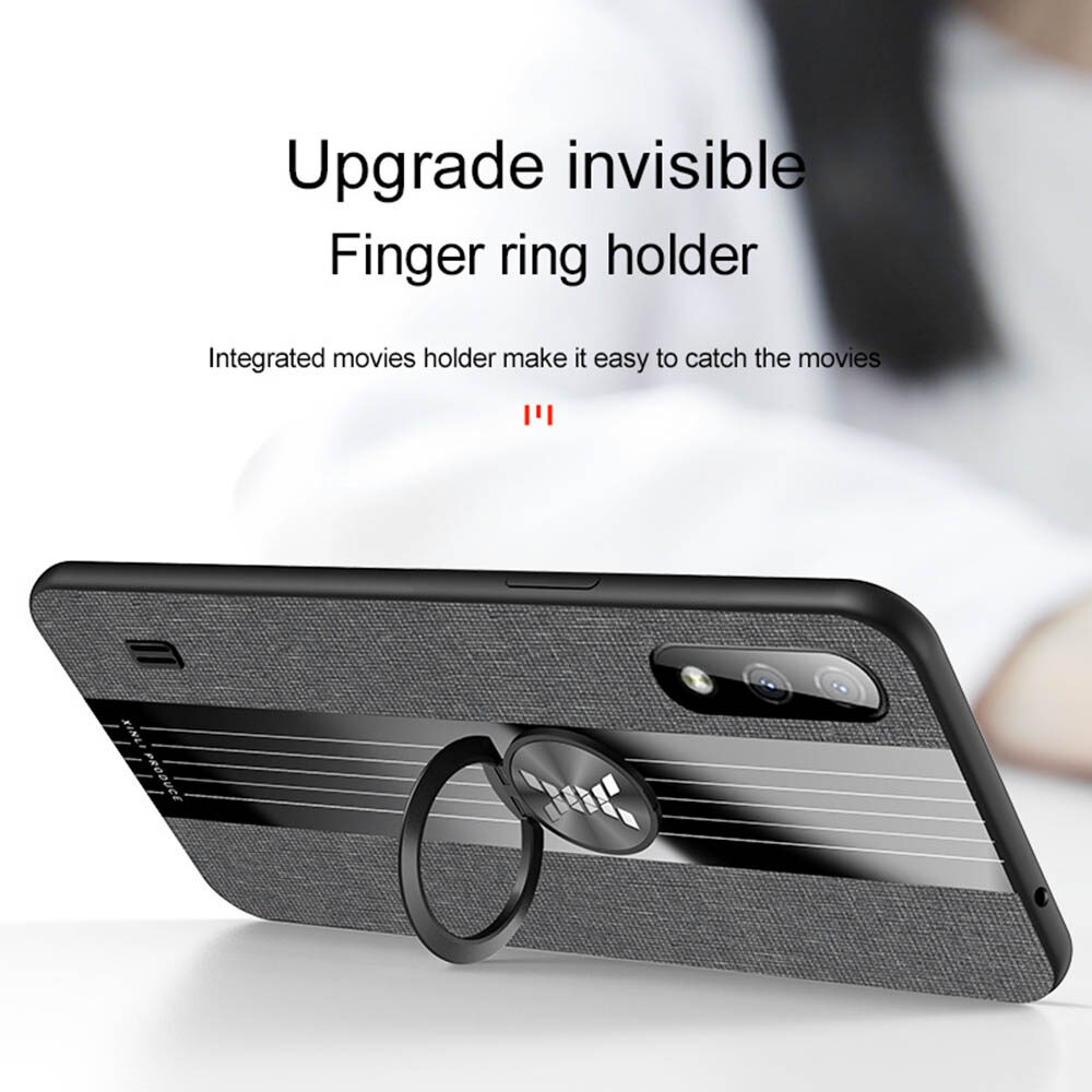 LEEWINDA For Samsung Galaxy A01 Phone Case, Leather Armor Cases Ring bracket Cover Shell