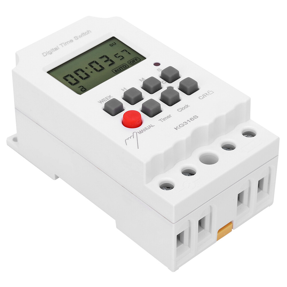 Digital Time Switch Timer Switch 32 Groups KG316S For Advertising Signs Neon