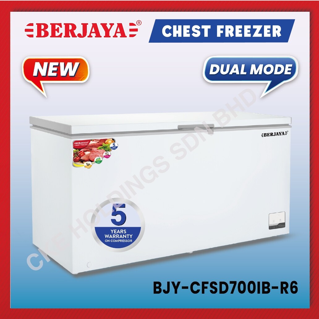 berjaya premium chest freezer