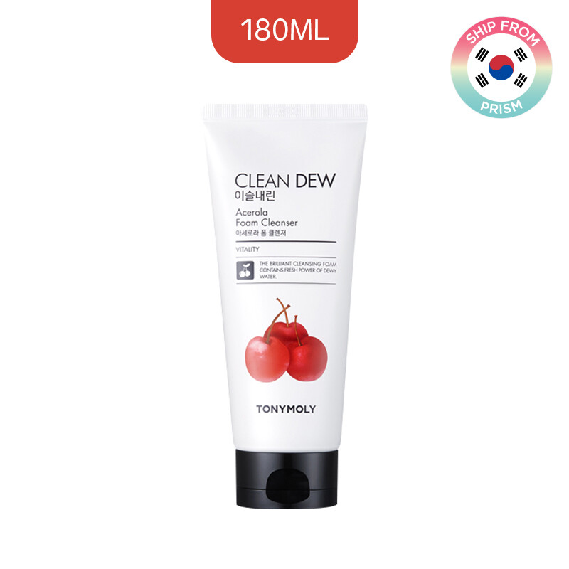 Tonymoly clean dew foam cleanser from prism