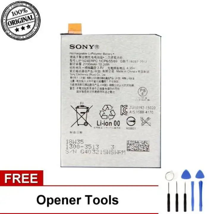 Original Battery Sony Lip1624erpc Sony Xperia X Performance