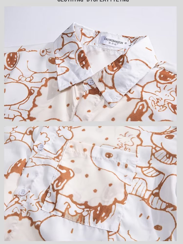 Áo Áo sơ mi áo vét Hawaii + quần short