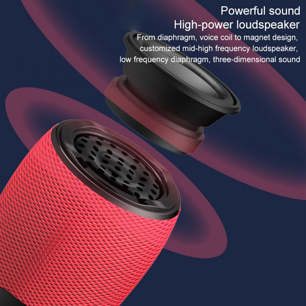 Micrô Không Dây Tương Thích Bluetooth WS-898 + FM + Loa Âm Thanh Thay Đổi Giọng Nói