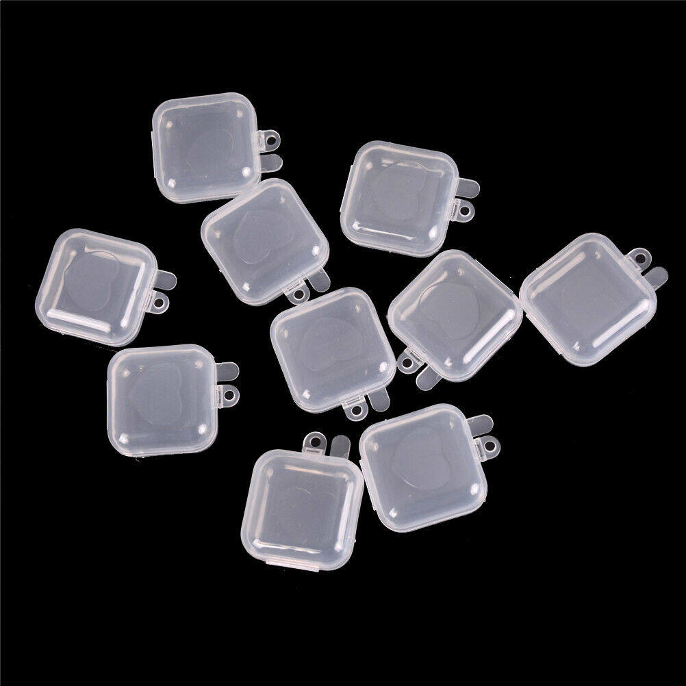Polocat Bộ Sưu Tập Hộp Đóng Gói Sản Phẩm Hộp Dụng Cụ Nhỏ Trong Suốt Hộp Nhựa Trong Suốt Cầm Tay Mini Hộp Đựng