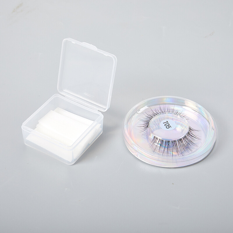 New Transparent Self-Adhesive Eyelash Strips Waterproof Sweatproof Reusable False Eyelashes Makeup Tools No Irritant Glue Strips
