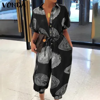 printed dungarees womens