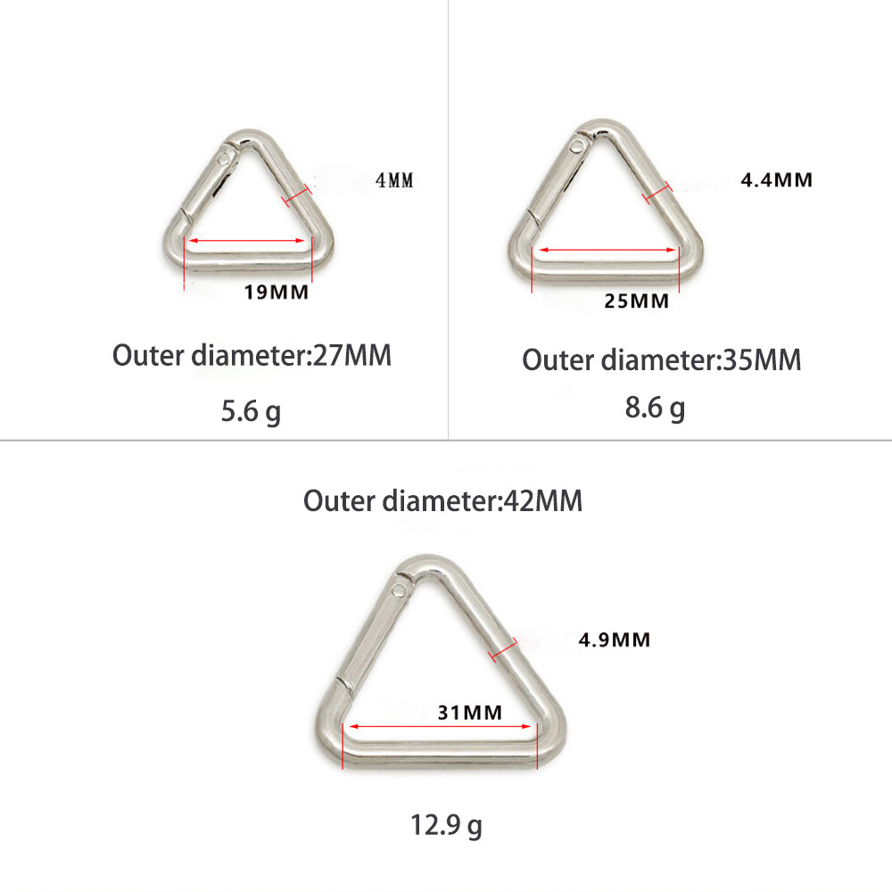 Triangle Spring Buckle Luggage Hardware Accessories Accessories Hook Buckle
