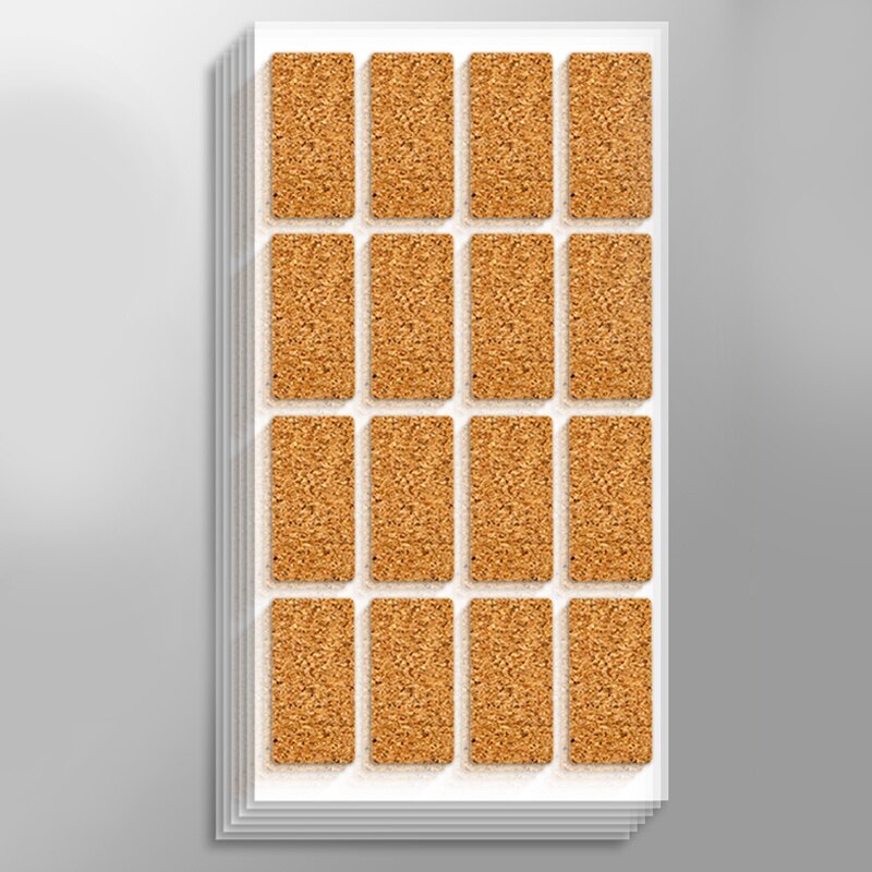 6 Sheets Creative Classification Cork Label Stickers Student Tearable Waterproof Name Stickers