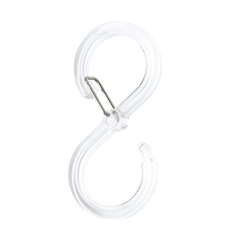 YESPERY Kitchen Hook Clothes Hook Hanging Storage Hook Lock S-shaped Hook S-shaped Hook Hanger Plastic Coat Hook