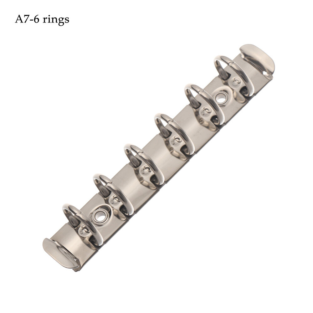 A5/A6/A7 New Metal Accessory DIY Notepad Ring Binder Loose-leaf File Folder Binder Clip Notebook Binding Hoops