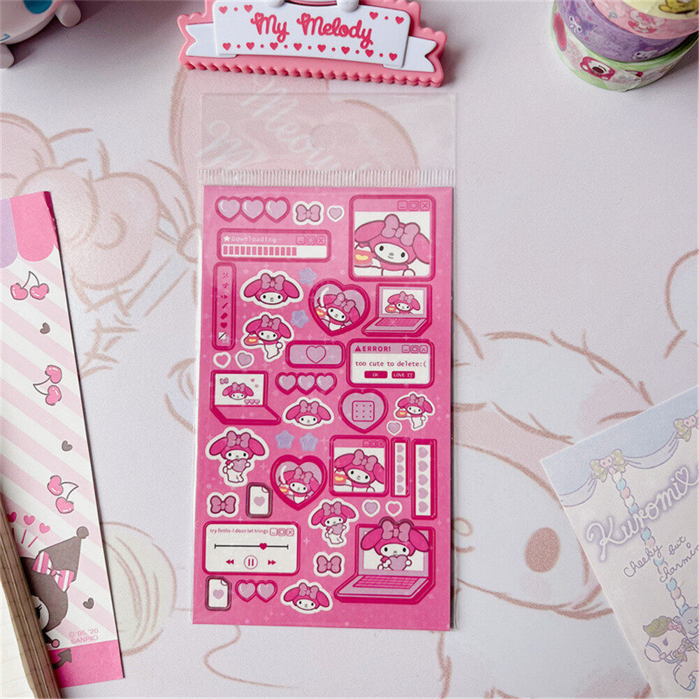 Sanhe Glitter Stickers Decorate Notebook Accessories Phone Case Stickers