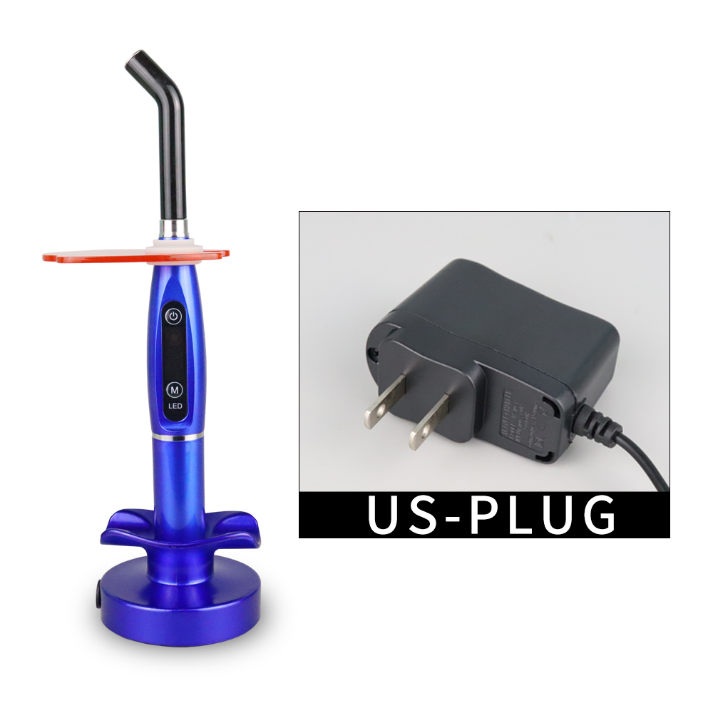 10 Dental Wireless Cordless LED Cure Curing Light Lamp 2000mw 5W Tool