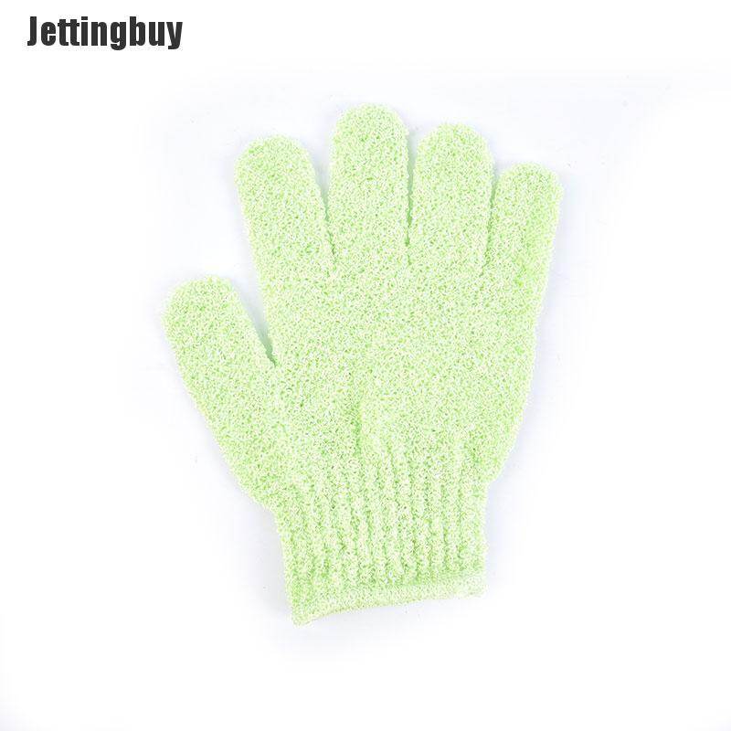 [Jettingbuy] Exfoliating Bath Glove For Shower Scrub Gloves Resistance Body Massage Wash