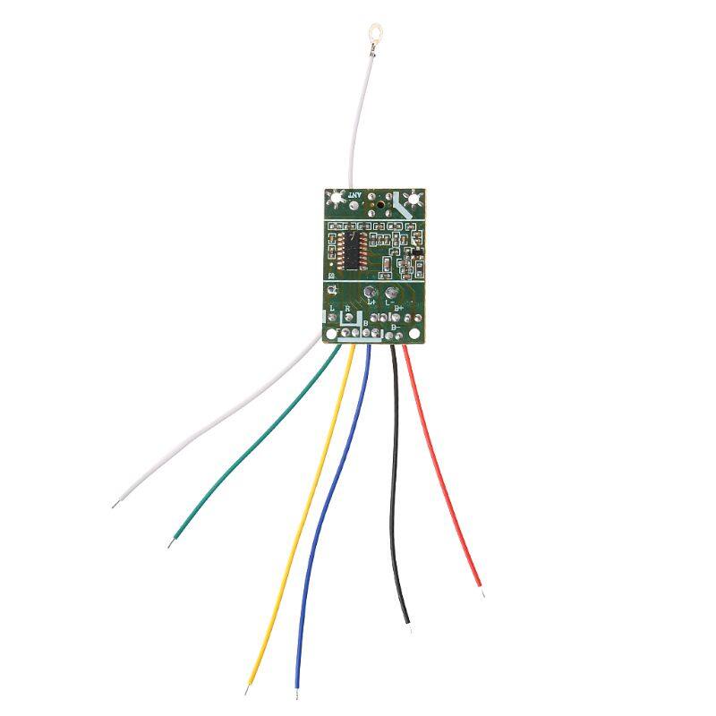 4CH RC Điều Khiển Từ Xa 27MHz Mạch PCB Transmitter Và Receiver Board Với Antenna Đài Phát Thanh Hệ Thống Cho Xe Tải Đồ Chơi