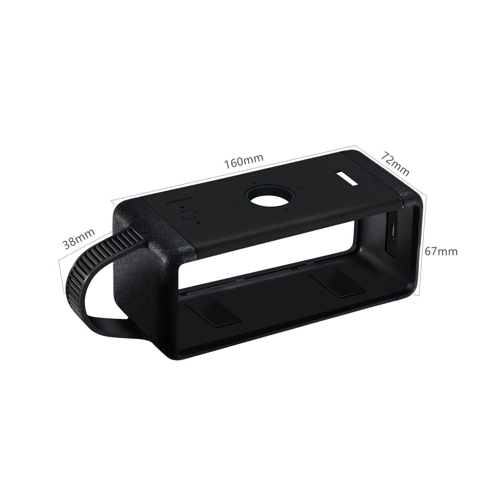 Vỏ Bảo Vệ Silicon Vỏ Bọc Loa Chống Bụi Chống Rơi Cho Phụ Kiện Loa Bluetooth MARSHALL EMBERTON