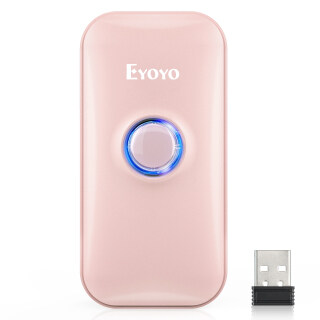 Eyoyo Máy Quét Mã Vạch Bluetooth 1D Mini, Đầu Đọc Mã Vạch Không Dây 3 Trong 1 Bluetooth & USB Có Dây & 2.4 Quét Hình Ảnh Di Động Hoạt Động Với Windows, Mac, Android, Điện Thoại IOS, Máy Tính Bảng Hoặc Máy Tính thumbnail