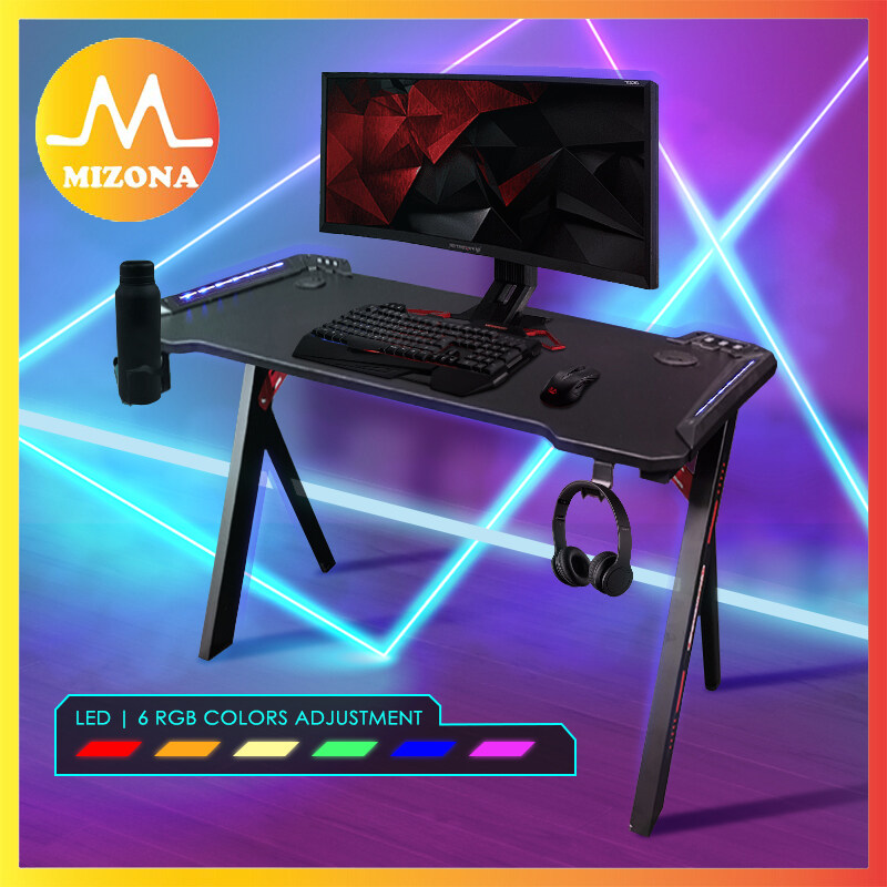 Mizona Gaming Table Ergonomic Computer, How High Should My Gaming Desk Be