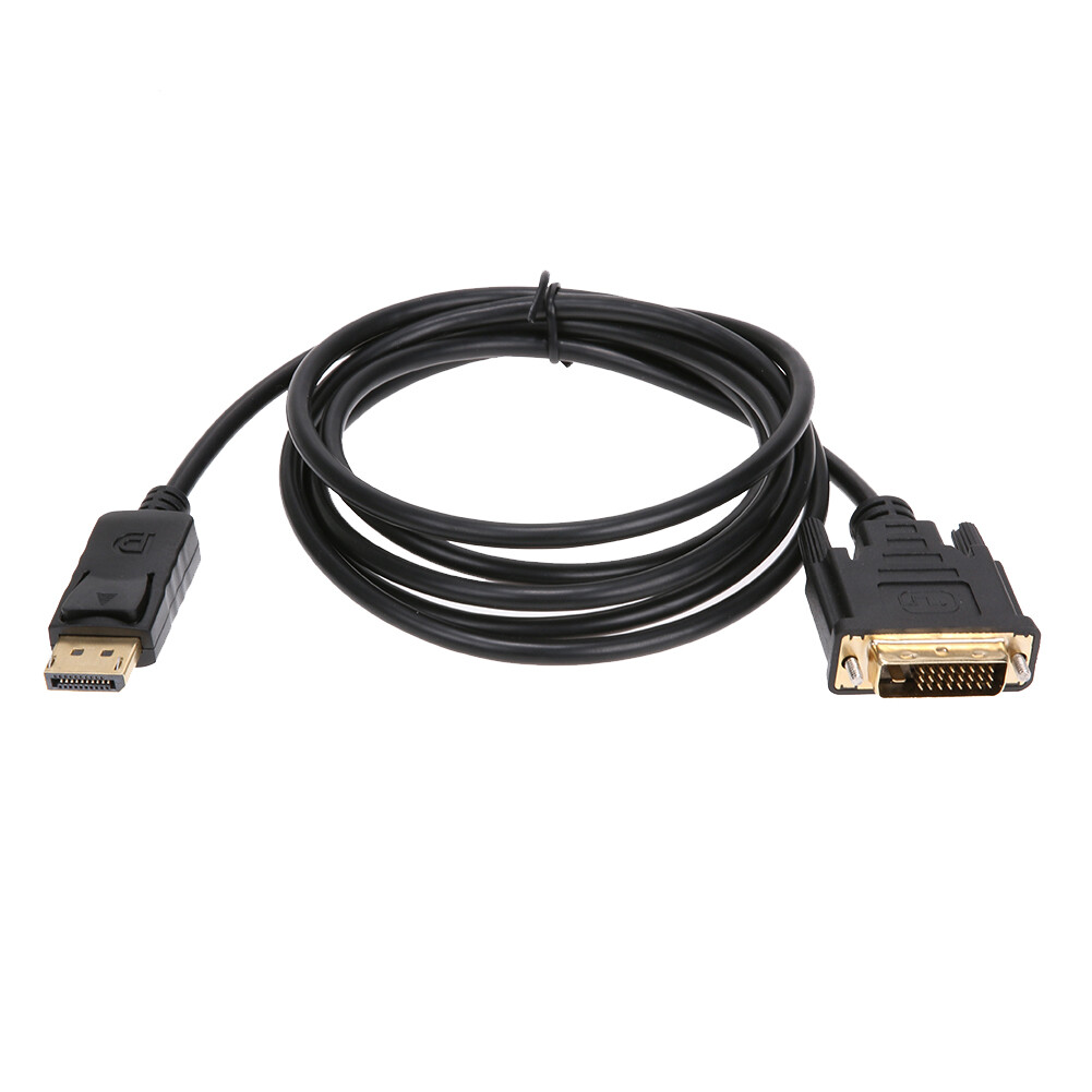 1.8m Thunderbolt 1080P Supported DisplayPort to DVI Adapter Cable