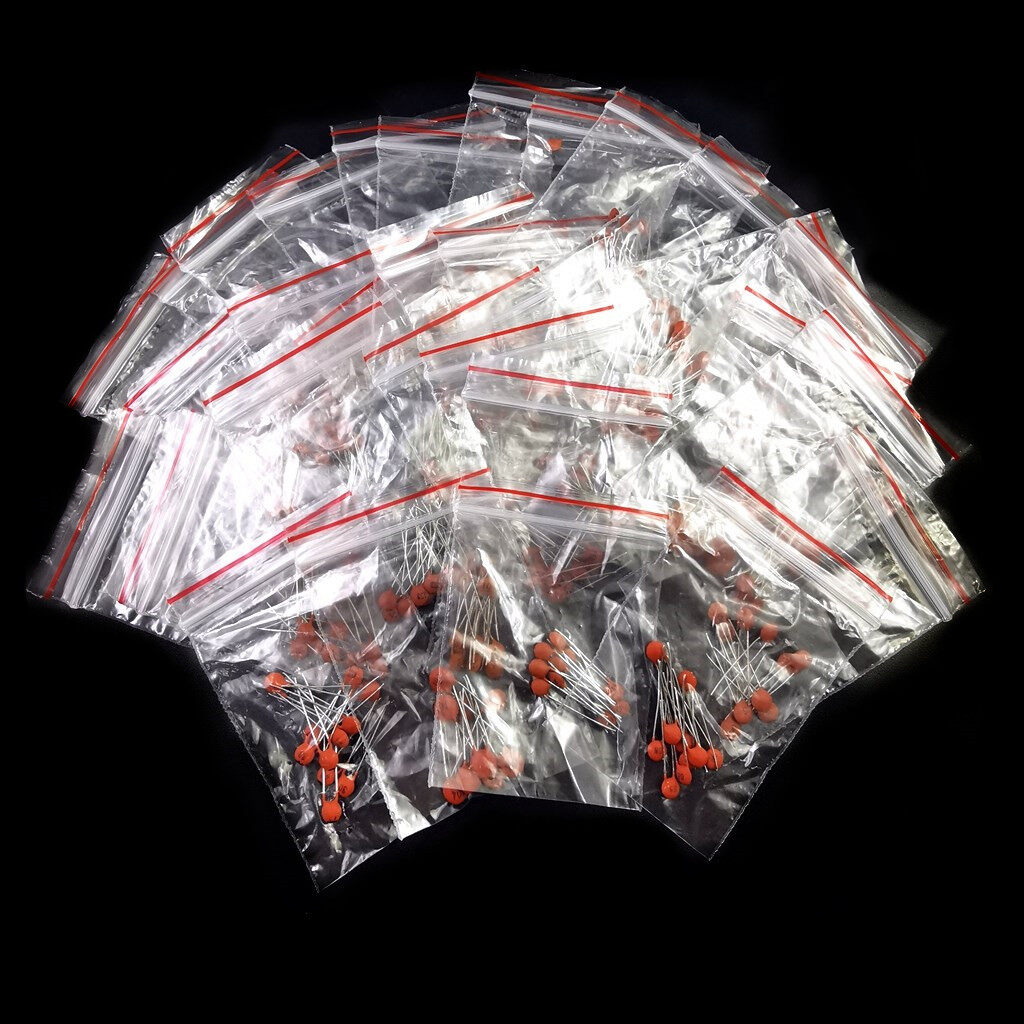 300 Cái/lốc Tụ Gốm Gói Theo Bộ 2PF-0.1UF 30 Loại * 10 Pcs Linh Kiện Điện Tử Gói Tụ Bộ Được Phân Loại Mẫu Tự Làm