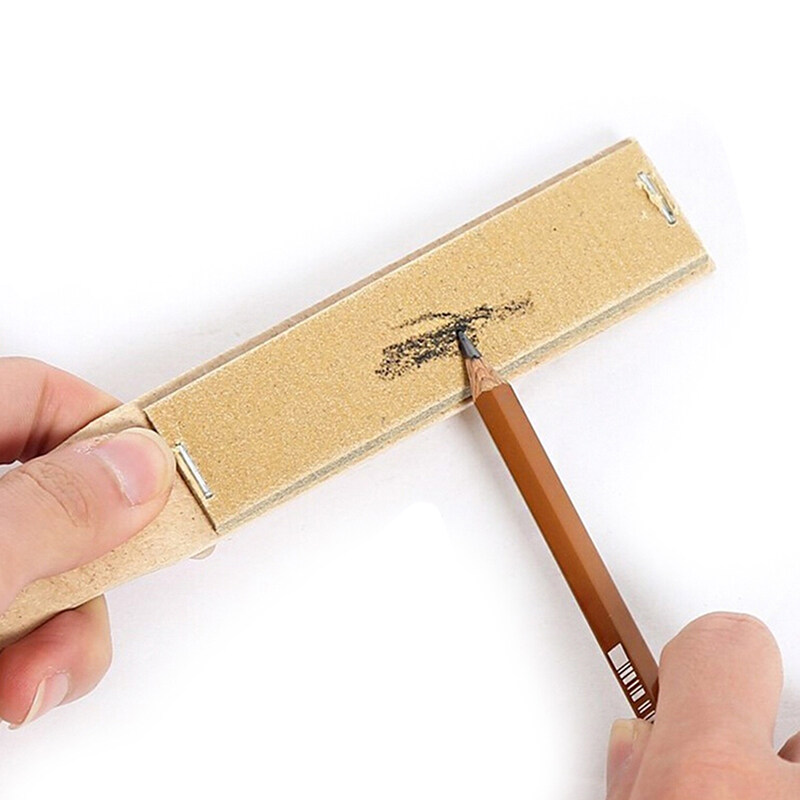 dgheg???? 1X Sandpaper Pencil Pointer Sharpener Pointer Sand Paper DIY