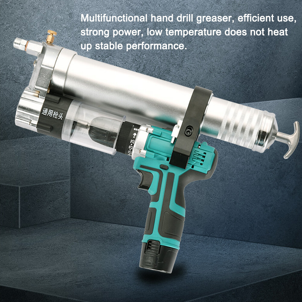 Cảm Biến Thông Minh Máy Bơm Mỡ Loại Kết Hợp Chạy Điện Lithium Đầu Mũi Nhọn Loại Tách Phụ Kiện Thiết Bị Bơm Dầu Bôi Trơn Tự Động Áp Suất Cao