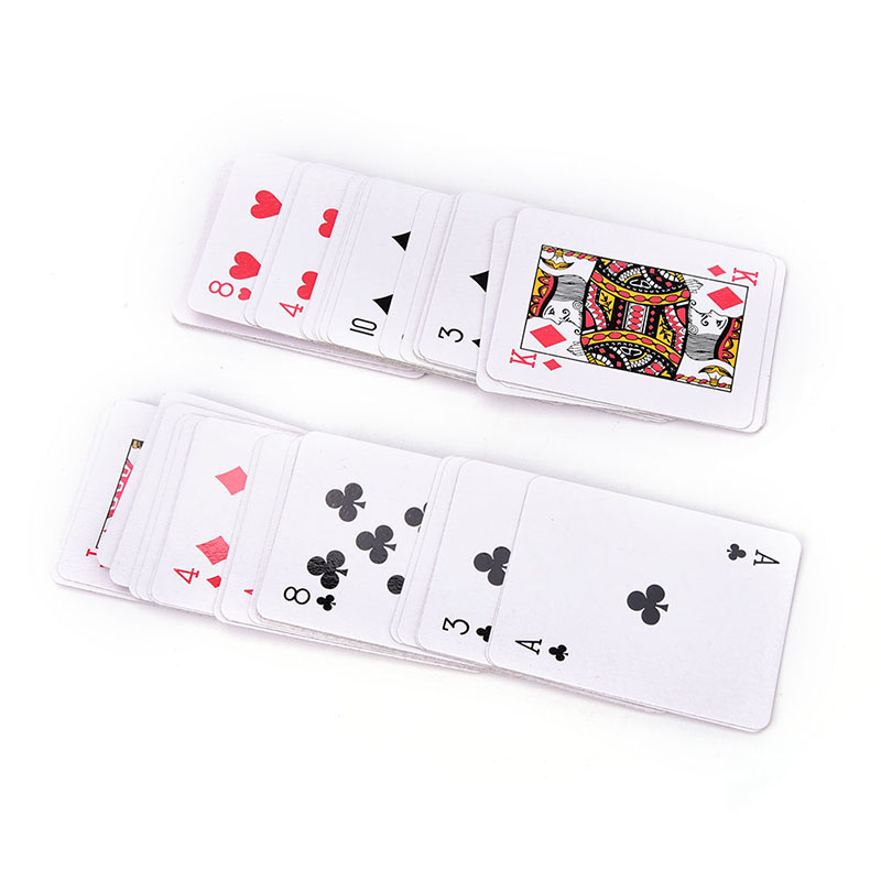 Yilu Cute Mini Poker Small Playing Cards Family Game Travel Game 5.3 X ...