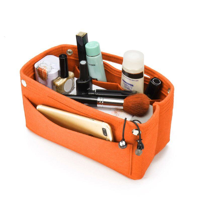 Multifunction Handbag Organizer Purse Insert Bag Felt Fabric Storage Pouch Case