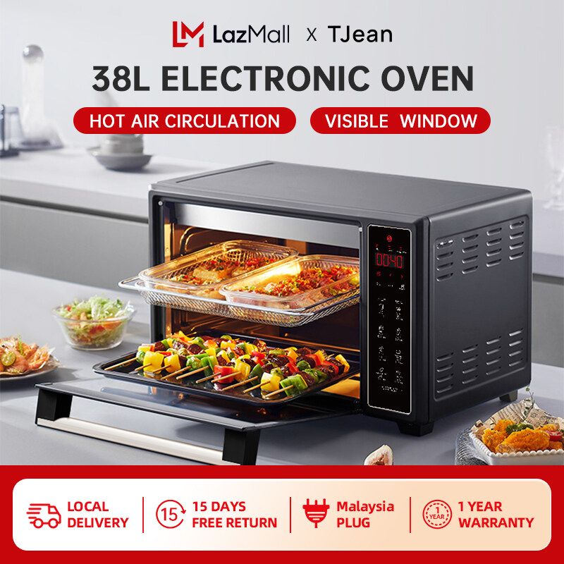 TJean 38L electronic oven air fryer oven home new small electric oven