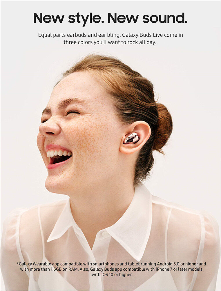 Tai Nghe Không Dây Samsung Galaxy Buds Live Khử Tiếng Ồn Chủ Động